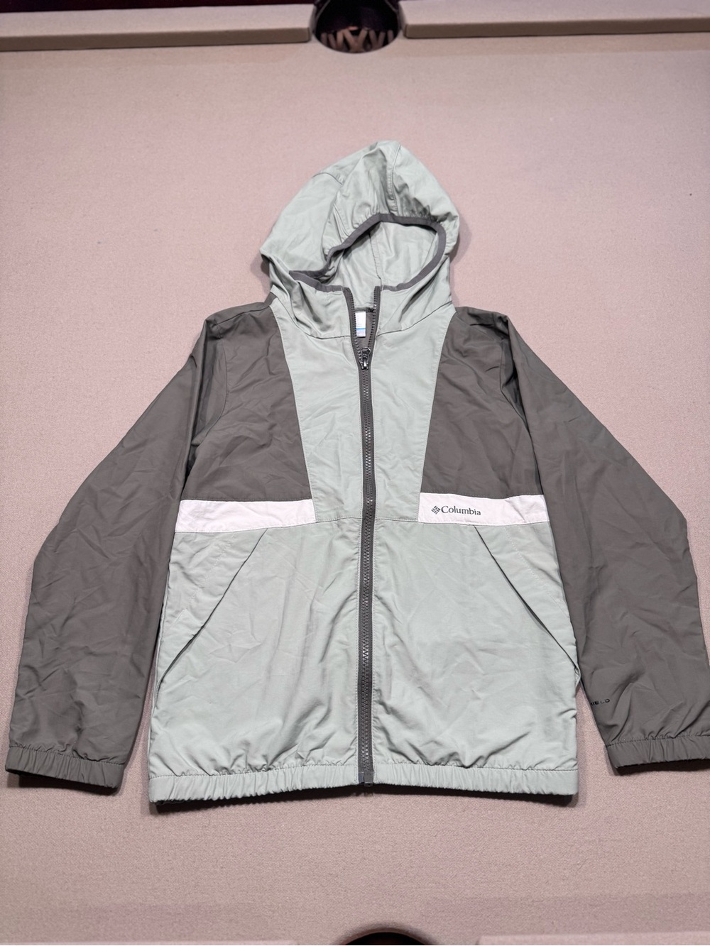 Columbia Kids' Back Bowl II Hooded Windbreaker